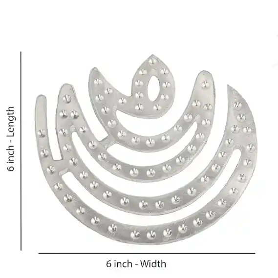 TREE MAISON CORONATING HOMES Vastu Zinc Chand Helix for Vastu Remedy | Zone Correction | Vastu Dosh Nivaran Remedies | Size- 6 Inch Approx | Pack of 1