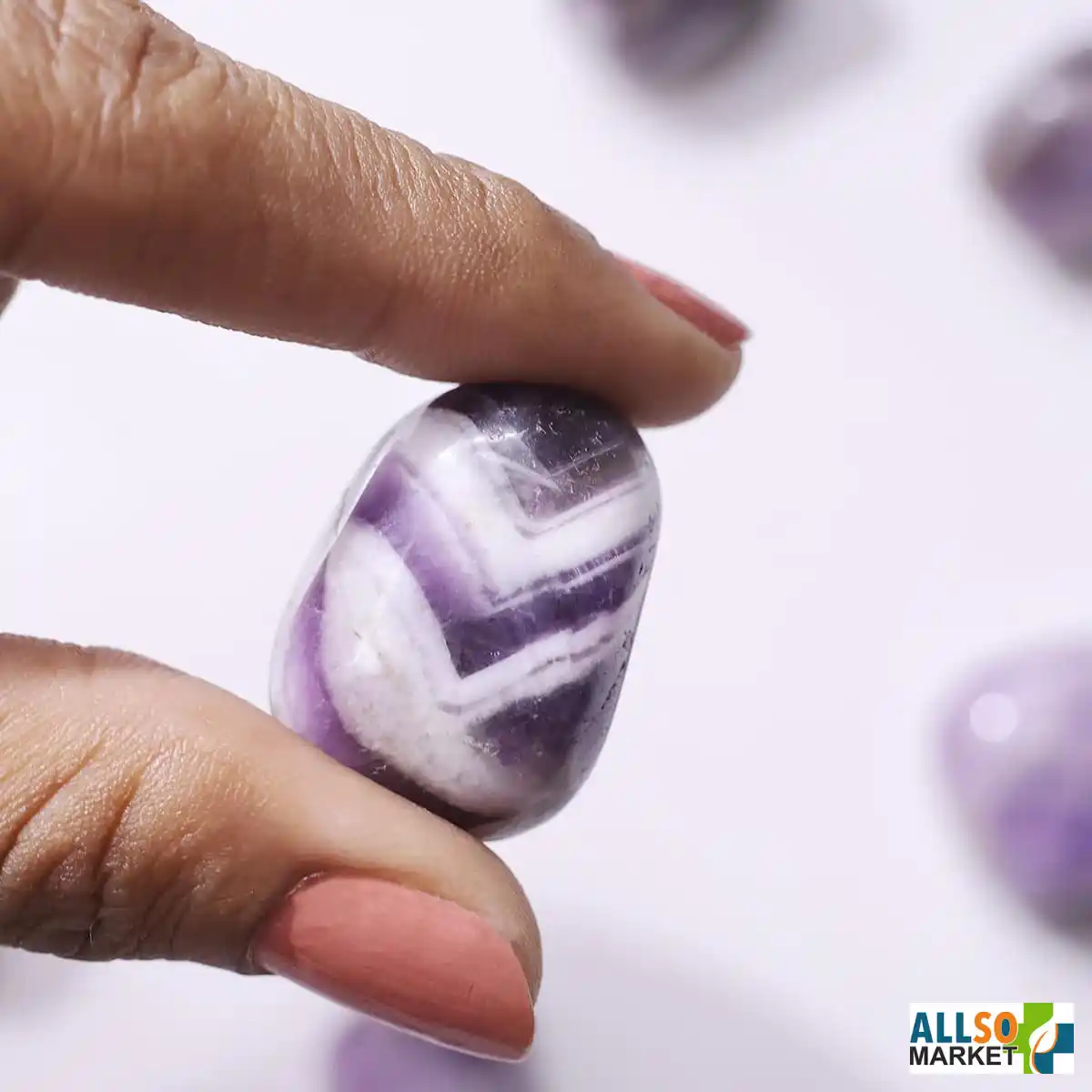 Amethyst Natural Tumble Stones – 100gm